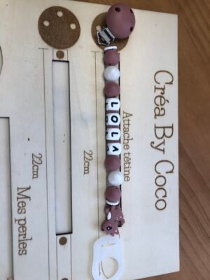 Attache tétine Lola - Sarah (MAM)