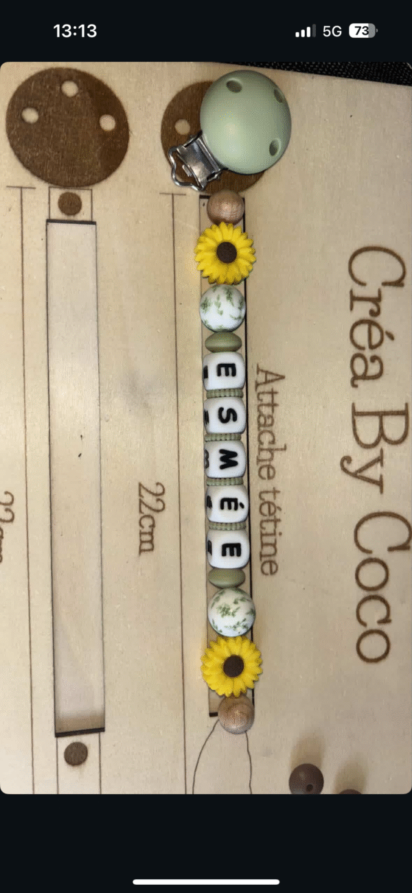 Attache tétine Esmee - Melo (+MAM)