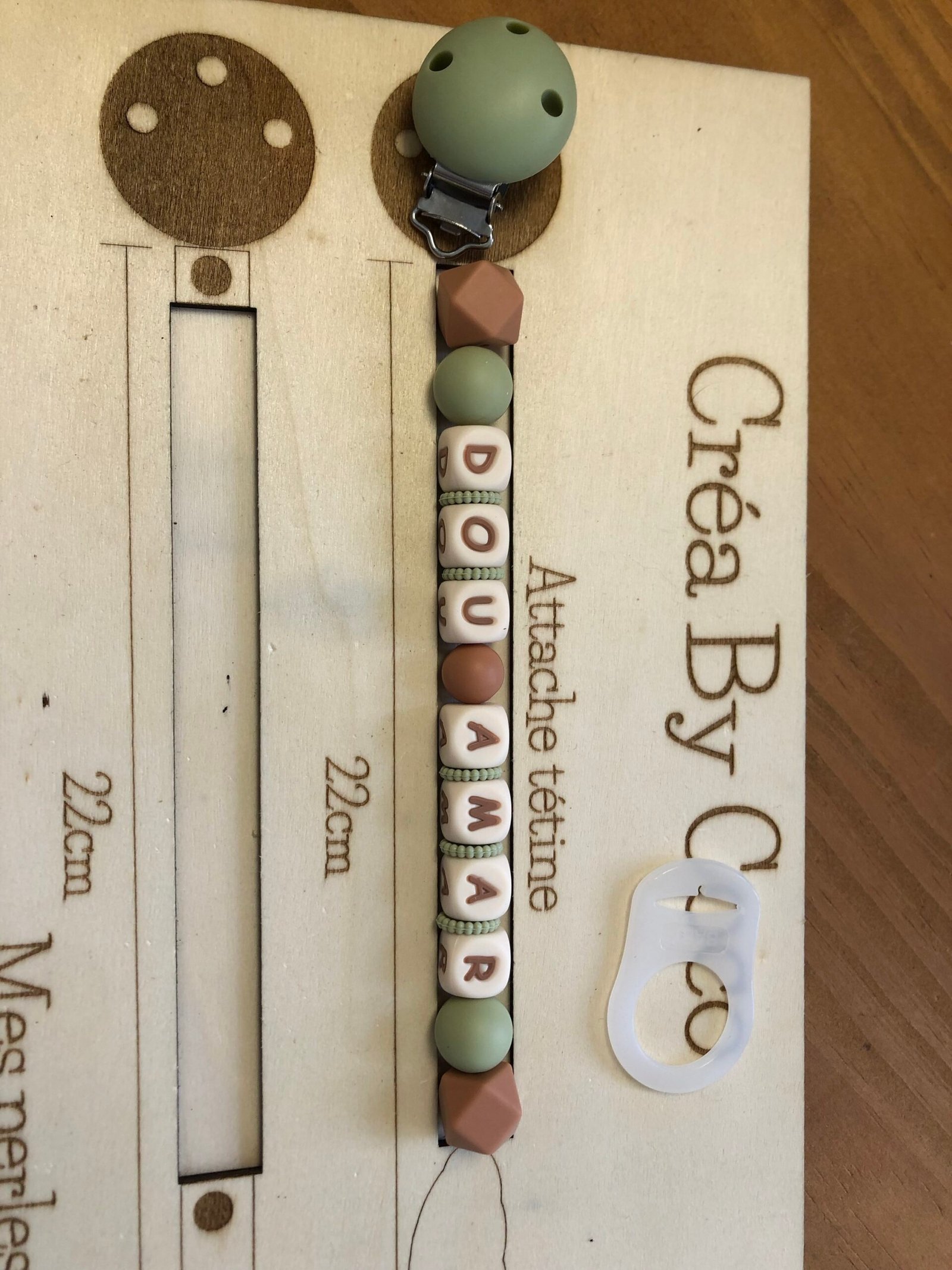 Attache tétine Dou Amar – biiba (MAM A PART)