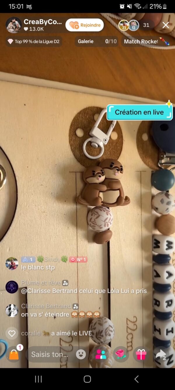 Attache doudou + 2clipzip (+MAM)