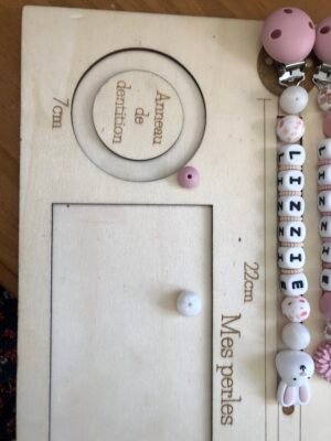 RAJOUT attache tétine lizzie - Vic