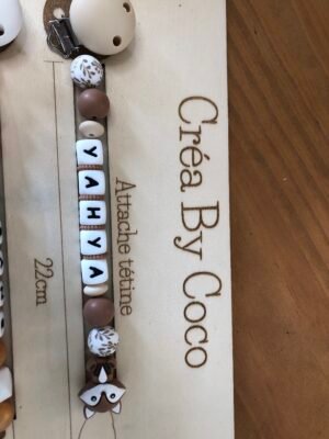 Attache tétine Yahya - BDS (+MAM)