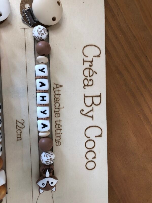 Attache tétine Yahya - BDS (+MAM)