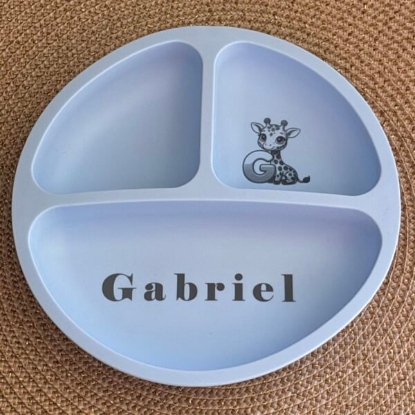 Assiette compartimentée