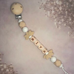 Attache – Demis fleurs beiges