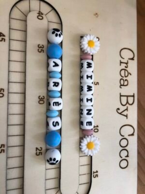 Duo colliers  pour chats - Laura 22cm