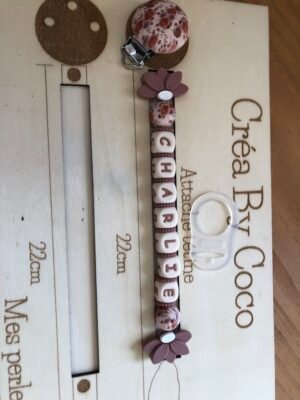 Attache tétine Charlie - Mel (+MAM)