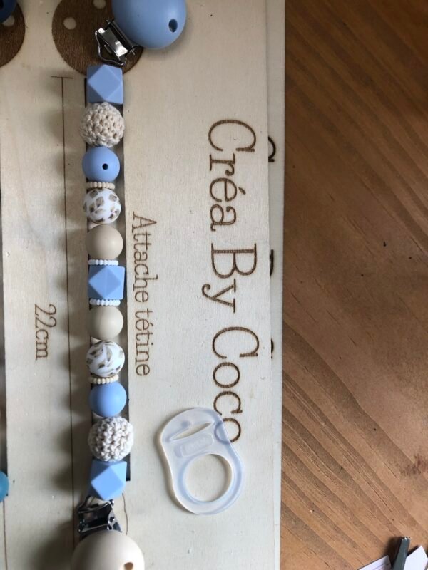 Attache doudou + 2clipzip (+MAM)