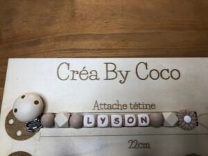 Attache tétine Lyson - .