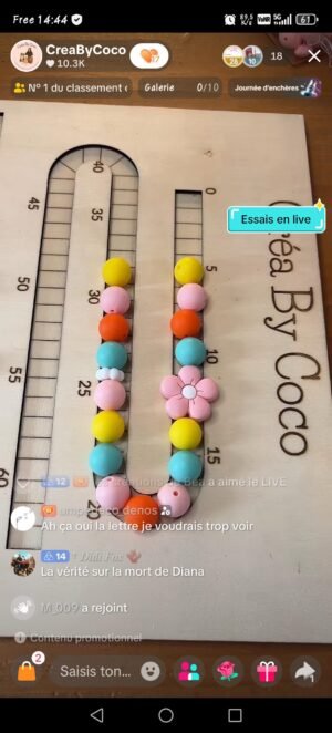 Anneau Mira + collier de lien + bijou de tel - Béa