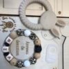 Lot attache tétine + anneau de dentition - Manoon (MAM)