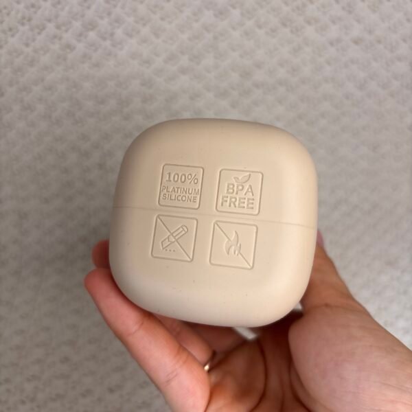 Gourde silicone à paille