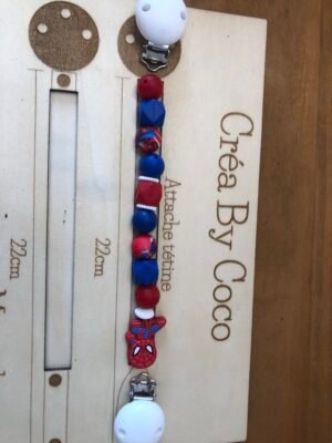 Attache doudou Spiderman - Clø