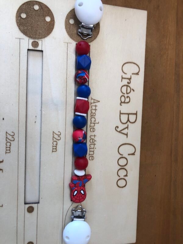 Attache doudou Spiderman - Clø