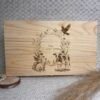 Boite à souvenirs personnalisée en bois