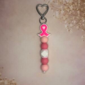 Porte Clés Octobre Rose