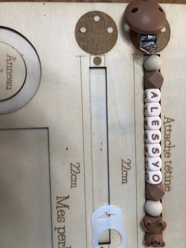 Attache tétine Alessyo - Angèle (MAM)